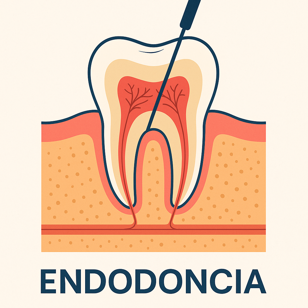 Ilustración endodoncia