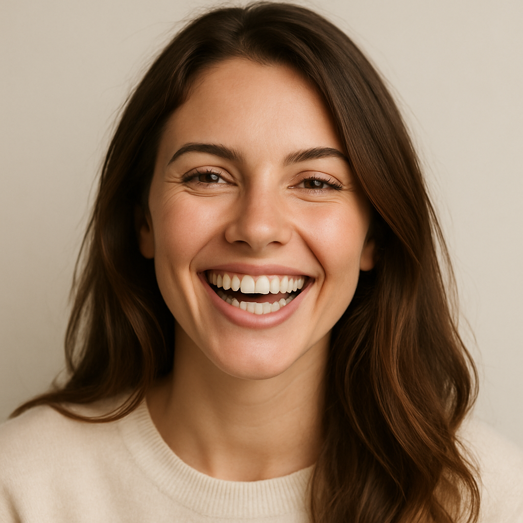 Mujer sonriendo