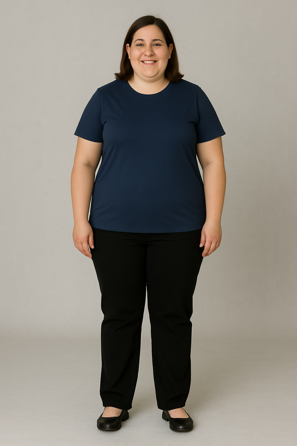 Mujer antes de lipoescultura