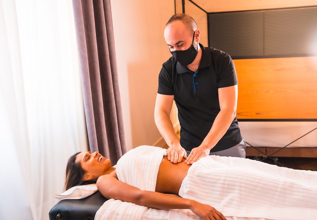 recuperación de eliminación de grasa en el abdomen