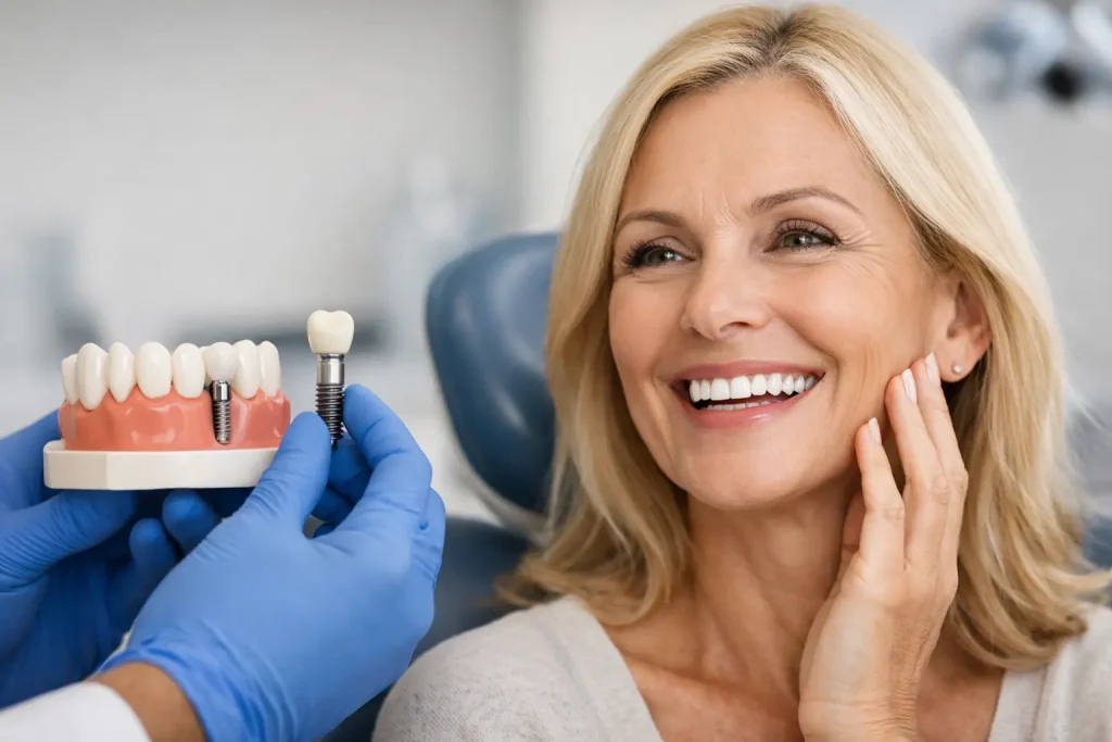 Recuperar sonrisa con implantes: qué esperar