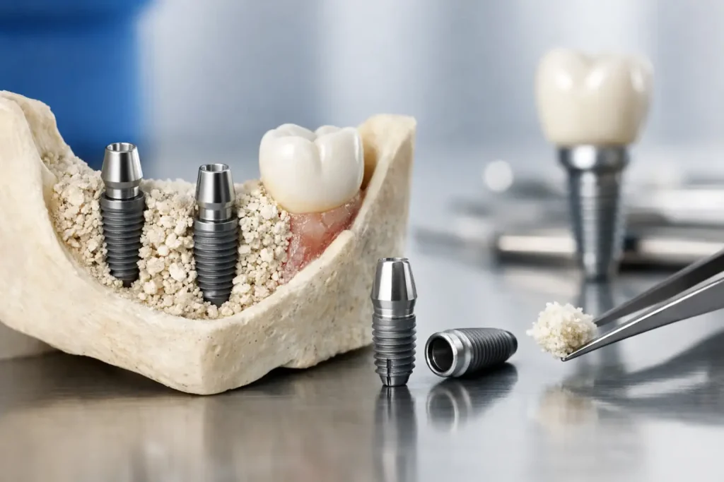 Implantes para pérdida ósea en casos complejos