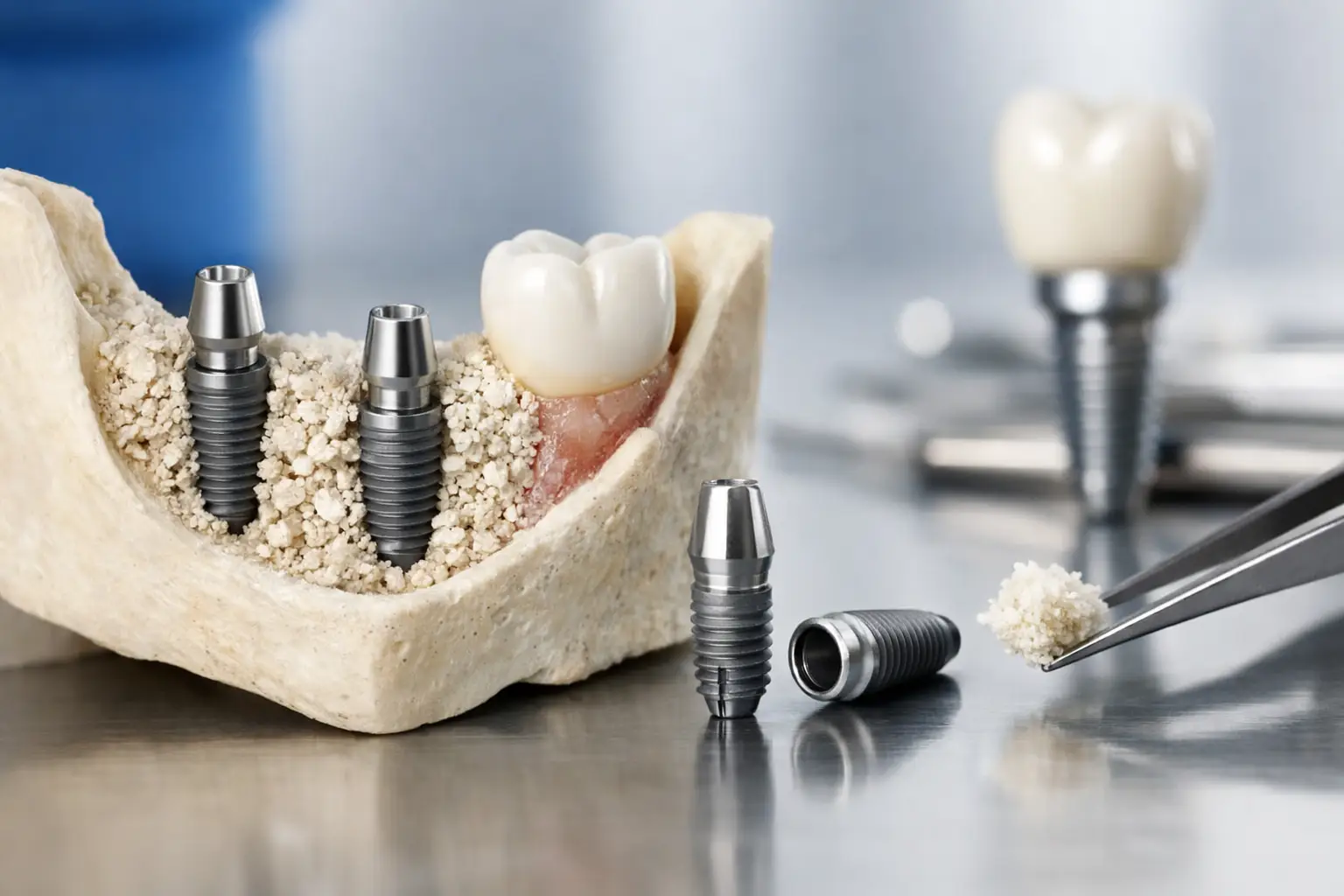 Implantes para pérdida ósea en casos complejos