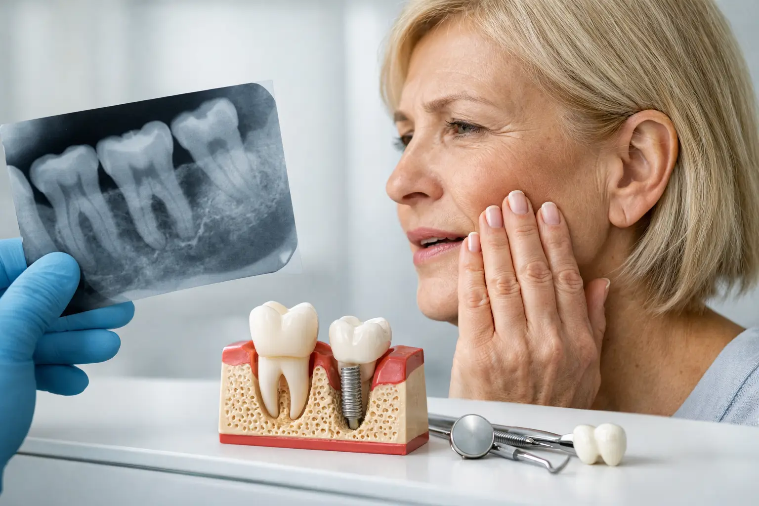 ¿Qué pasa si pierdo hueso dental? Riesgos y soluciones