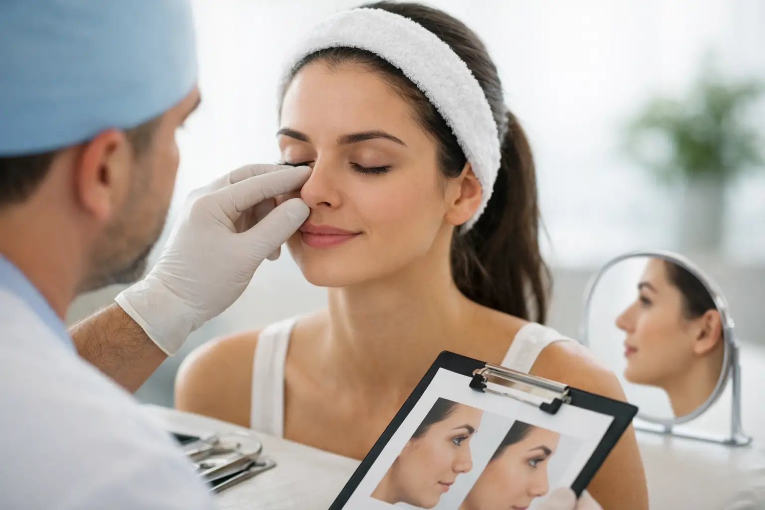 Cómo prepararse para rinoplastia con seguridad