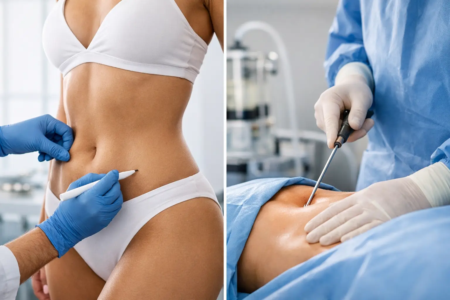 Lipoescultura versus liposucción: qué elegir