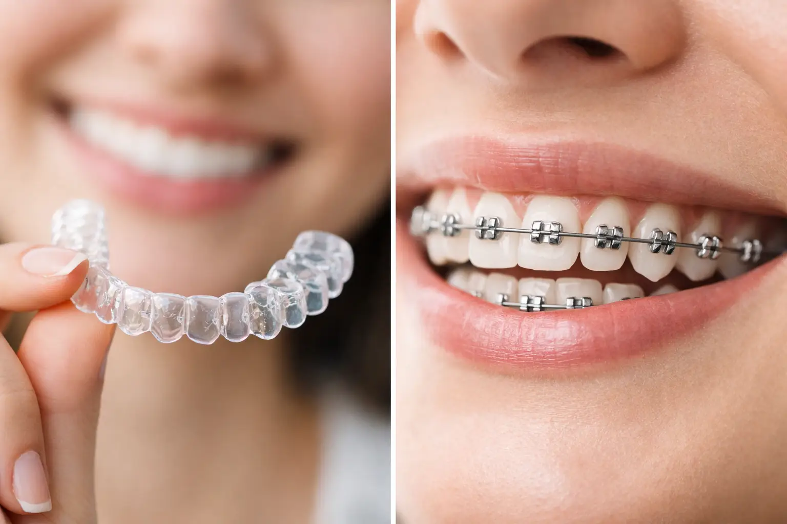 Ortodoncia invisible versus brackets para tu sonrisa