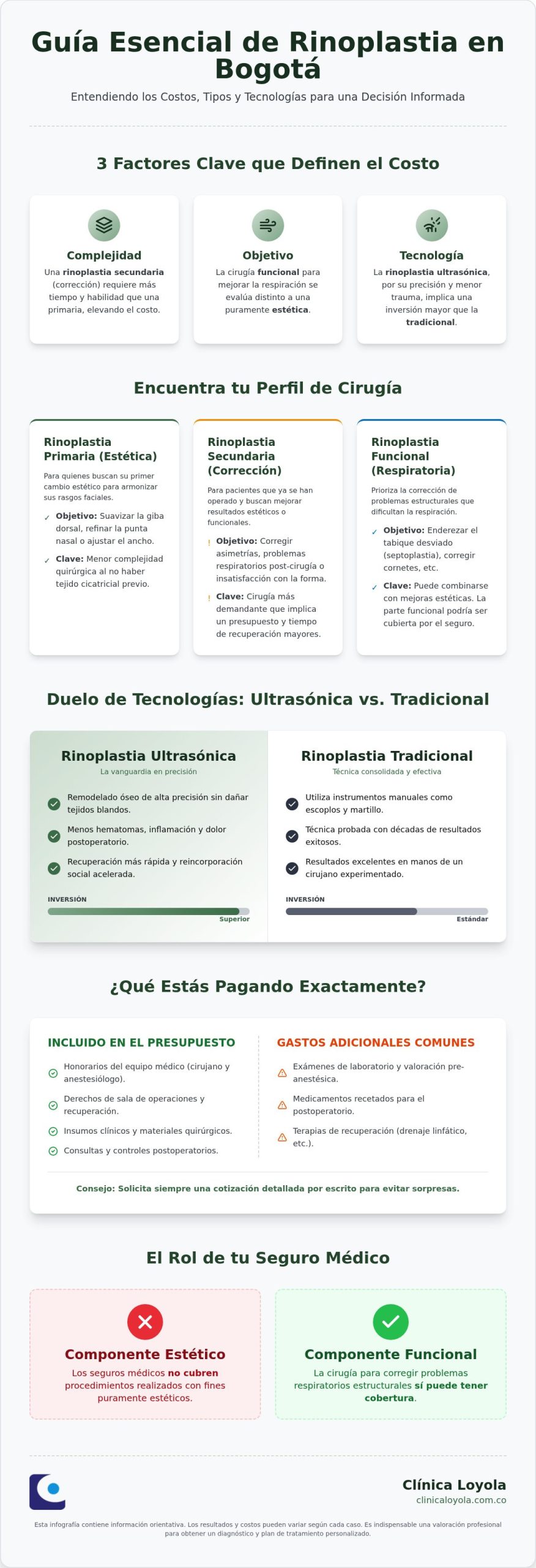 Precio de rinoplastia en bogotá: when it is a good fit and what to watch