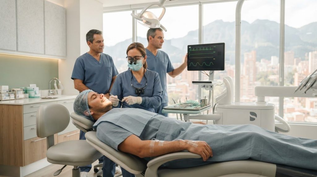 Sedación intravenosa para procedimientos dentales en Colombia: Guía completa de seguridad y confort
