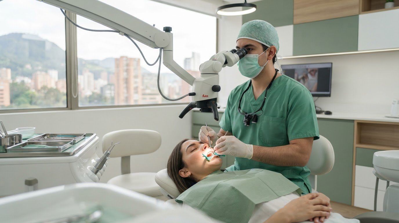Endodoncia microscópica en Bogotá: cómo elegir el tratamiento adecuado
