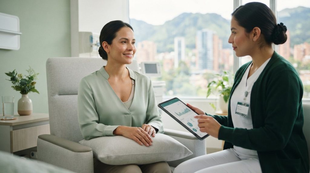 Levantamiento de senos con implantes en Bogotá y recuperación